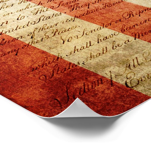 49 Star American Flag Poster (Ecke)