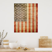 49 Star American Flag Poster (Küche)