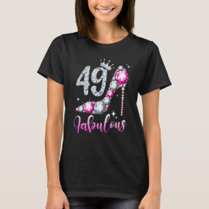 49 und fabelhafte 49. Geburtstagsschuhe T-Shirt