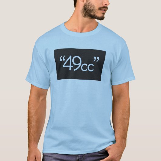 "49cc " T-Shirt (Vorderseite)