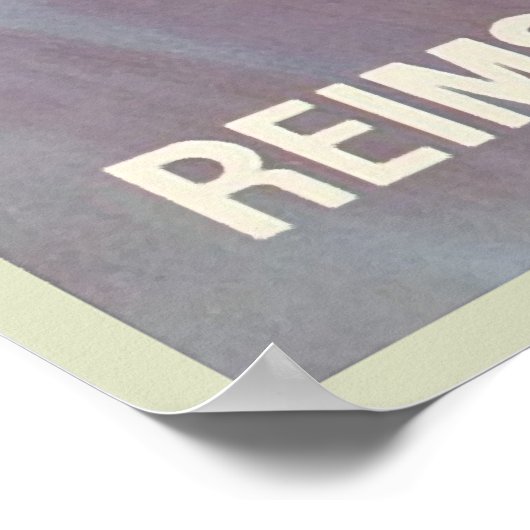 49eme Grand Prix de L’A.C.F. Reims Poster (Ecke)