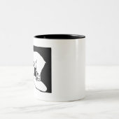 49th West Riding Infantry Division Zweifarbige Tasse (Mittel)