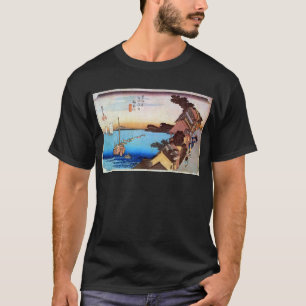 4. 神 奈 宿, 広 Kanagawa-juku, Hiroshige, Ukiyo-e T-Shirt