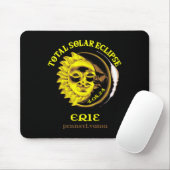 4.08.24 Gesamtsolaristin Eclipse 2024 Erie Pennsyl Mousepad (Mit Mouse)