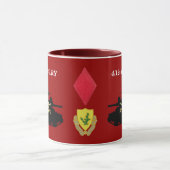 4/12th Tasse der Kavallerie-M551 Sheridan (Zentrum)