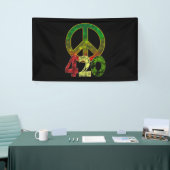 4 20 Frieden Banner (Messeveranstaltung)