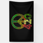 4 20 Frieden Banner (Vertikal)