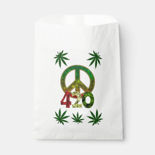 4 20 Frieden Geschenktütchen (Vorderseite)