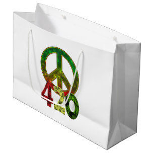 4 20 Frieden Große Geschenktüte
