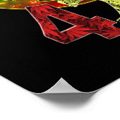 4 20 Frieden Poster (Ecke)