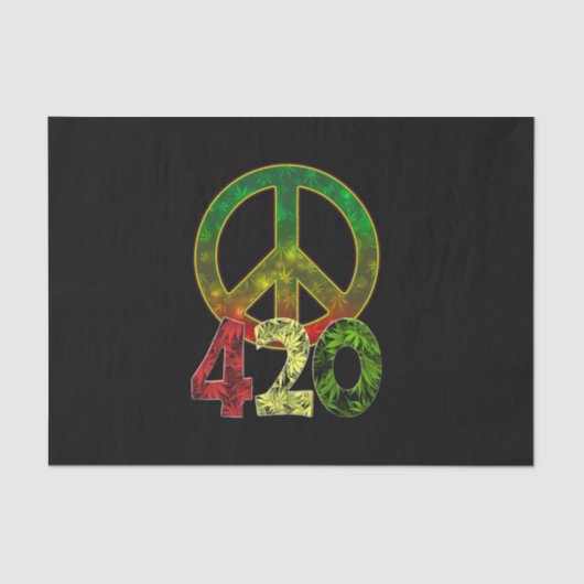 4 20 Frieden Seidenpapier (Vorderseite)