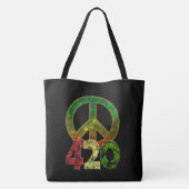 4 20 Frieden Tasche (Rückseite)