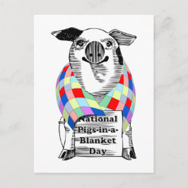 4-24 Nationaler Schweinetag Postkarte