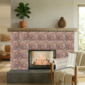 4.25" Elegantes Patchwork Vintages Muster Fliese