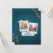 4.25"x5.5" Weihnachtsfotokarte mit Grüßen Karte (Vorderseite/Rückseite Beispiel)