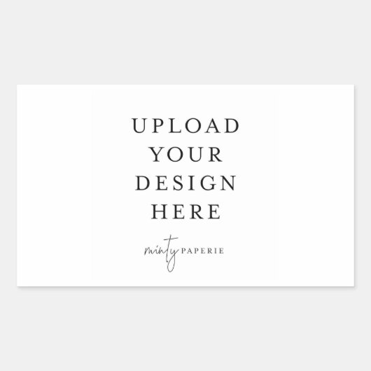 4,25" x 2,7" Rechteck - Landschaft Rechteckiger Aufkleber (Vorderseite)