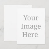 4.25" x 5.5" begleitkarte (Vorne/Hinten)