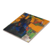 4,25 Zoll quadratische Kachel mit abstraktem Desig (Seite)