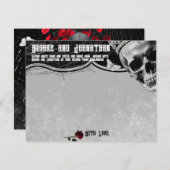 4.25x5.5 Advice Card Haunting Adeline Zade Meadows Einladung (Vorne/Hinten)