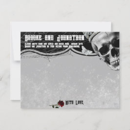 4.25x5.5 Advice Card Haunting Adeline Zade Meadows Einladung