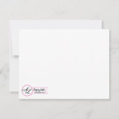 4.25x5.5 Advice Card Sommerlandhochzeit Rustikal Einladung (Rückseite)