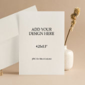 4.25x5.5" Card Printing RSVP Karte