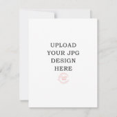 4.25x5.5 Prayer Card - Laden Sie Ihr eigenes Desig RSVP Karte (Vorderseite)