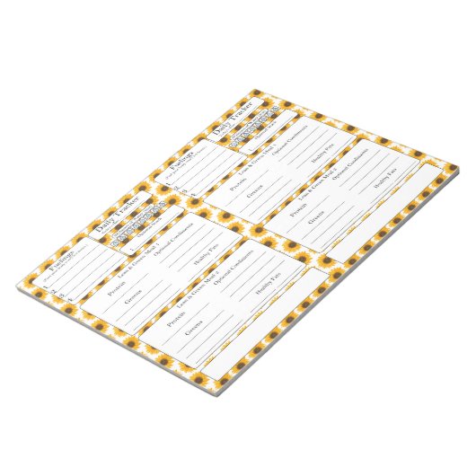 4-2-1 Mehltracker Notizblock (angewinkelt)