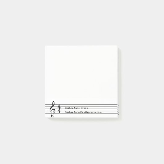 4/4mal post-it klebezettel (Vorderseite)