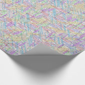 4.500+ Math Equations Puzzle gelöst Geschenkpapier (Ecke)