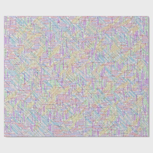 4.500+ Math Equations Puzzle gelöst Geschenkpapier (Flach)