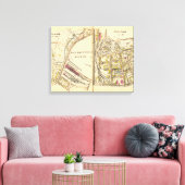 4-5 Weiße Ebenen Leinwanddruck (Insitu (Wohnzimmer))