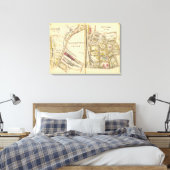 4-5 Weiße Ebenen Leinwanddruck (Insitu (Schlafzimmer))