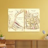4-5 Weiße Ebenen Leinwanddruck (Insitu (Wohnzimmer))