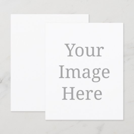 4,5" x 5,6" Flachpapier (Vorne/Hinten)