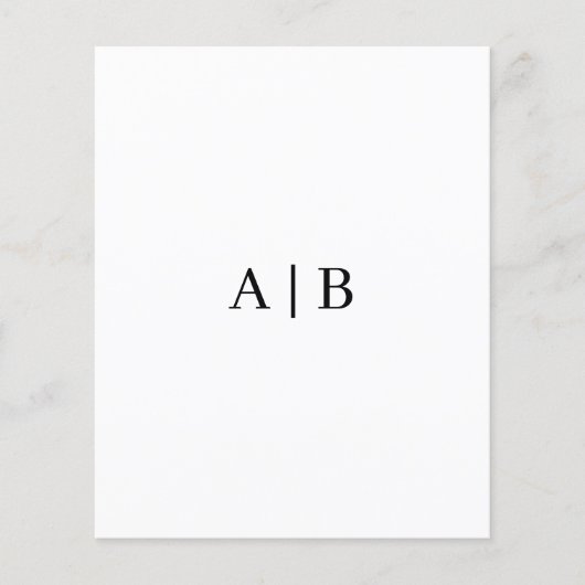 4,5" x 5,6" Flyer-Papier Flyer (Vorne)