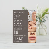 4,5" x 6,25" Flachmenü-Karte Menükarte (Stehend Vorderseite)