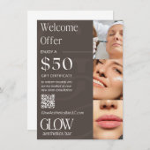 4,5" x 6,25" Flachmenü-Karte Menükarte (Vorne/Hinten)