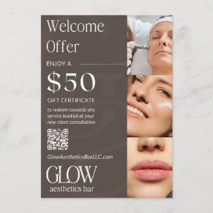 4,5" x 6,25" Flachmenü-Karte Menükarte