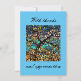 4,5 Zoll x 6,25 Zoll Flat Dankeschön Karte