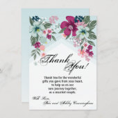 4.5x6.25 Danke, dass Sie Tropical Card Blume auf B Einladung (Vorne/Hinten)