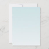 4.5x6.25 Danke, dass Sie Tropical Card Blume auf B Einladung (Rückseite)