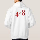 4-8Hoodie (weiß) Hoodie (Rückseite)
