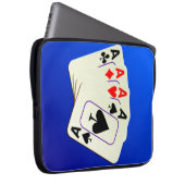 4 Aces Laptop-Verkleidung Laptopschutzhülle (Vorne Rechts)