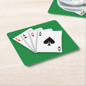 4 Aces Untersetzer Set (angewinkelt)