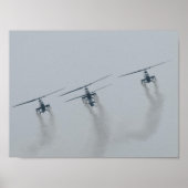 4 AH-1 Cobra Gunships in S.C. Poster (Vorne)