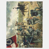 4. ALABAMA an MANASSAS 1861 Fleecedecke (Vorderseite)