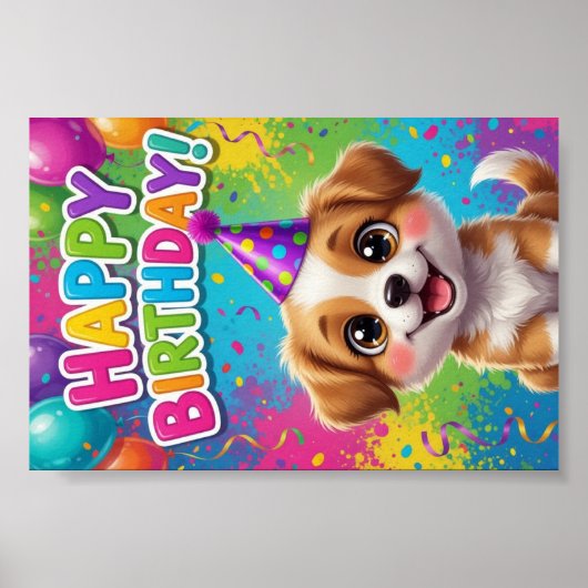 #4 Alles Gute zum Geburtstag Poster (Vorne)