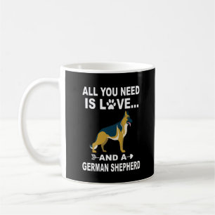 4 Alles, was du brauchst, ist Liebe und ein deutsc Kaffeetasse