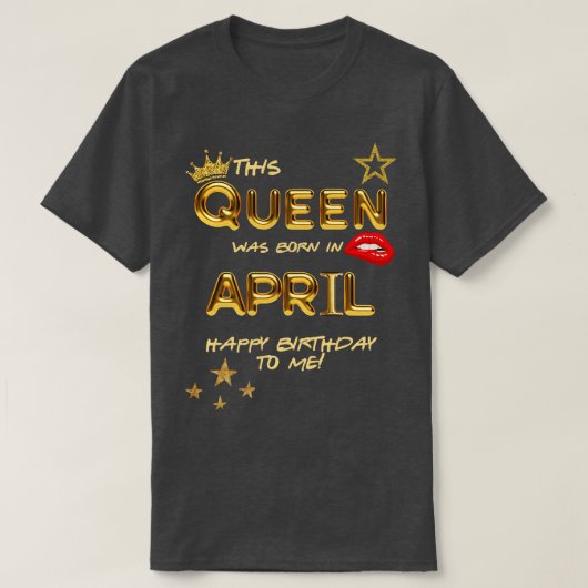 4. April T-Shirt (Design vorne)